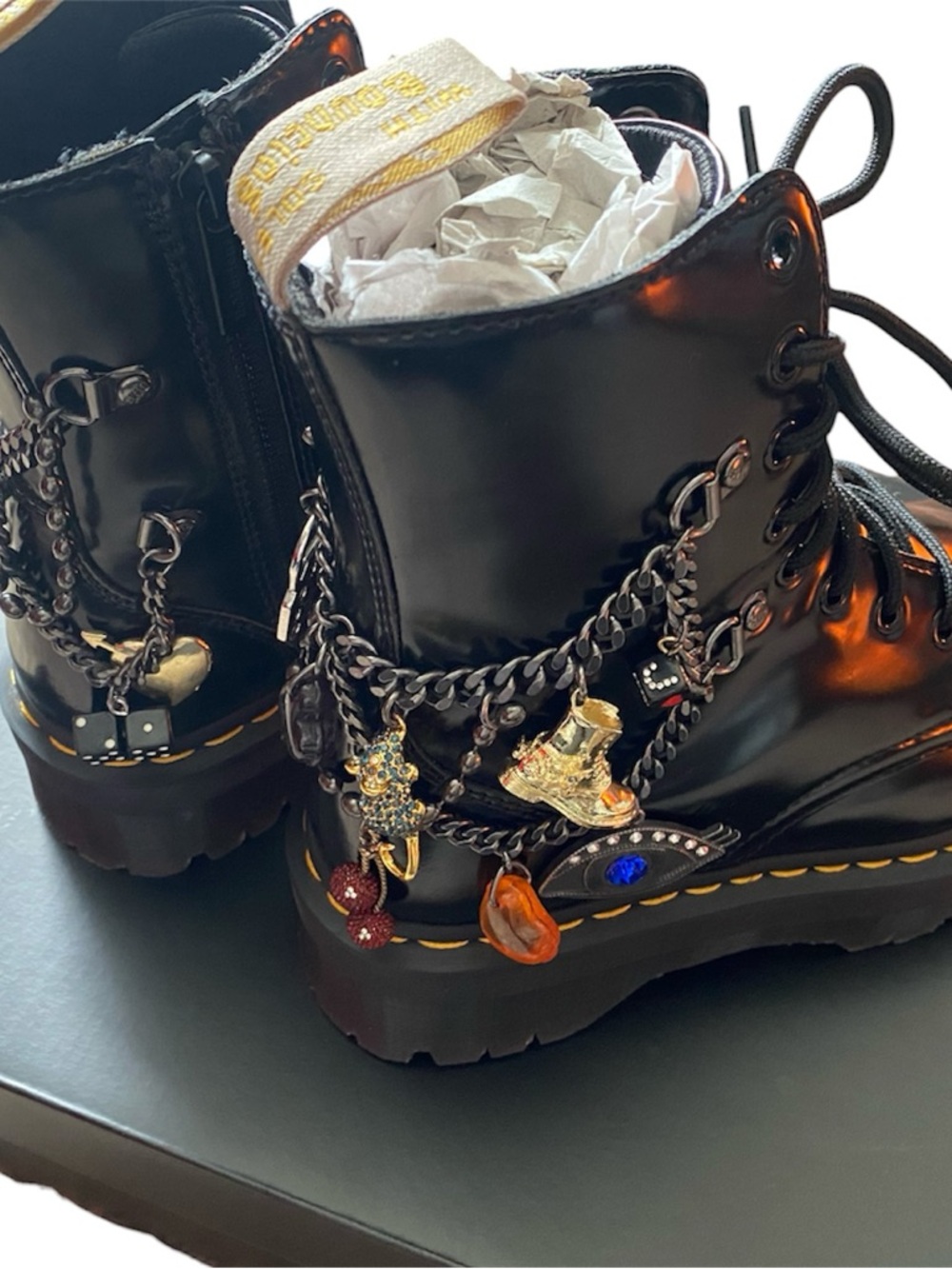 Dr. Marten x Marc Jacobs Vegan Jadon Combat Boots size 8 / 39